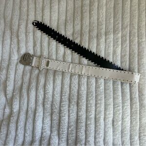 VINTAGE White Womens Guess Belt